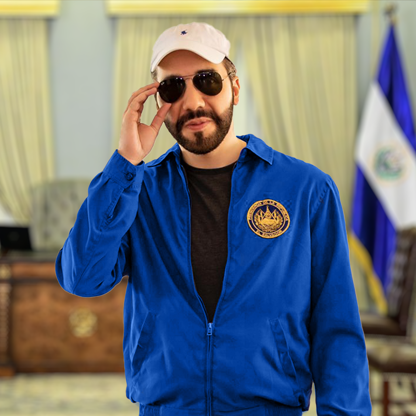 Nayib Bukele Official Jacket El Salvador President - Unisex