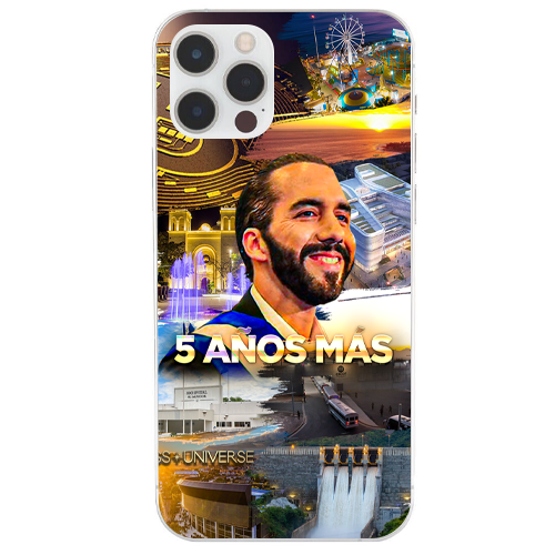 Nayib Bukele iPhone Case “5 Años Más”