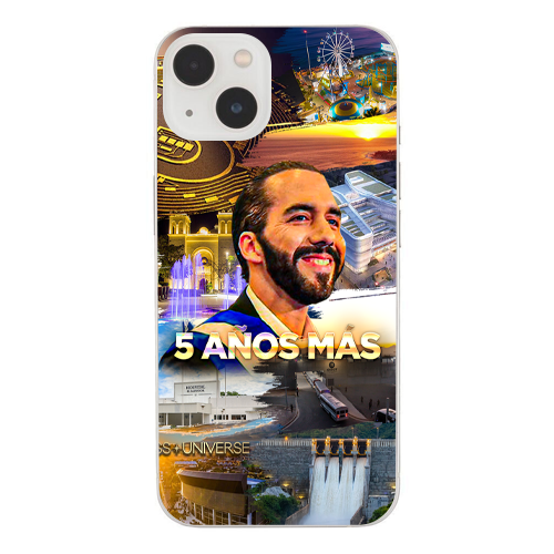 Nayib Bukele iPhone Case “5 Años Más”