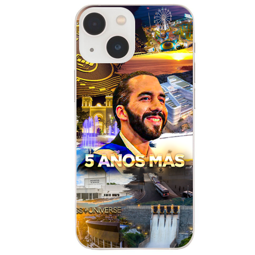 Nayib Bukele iPhone Case “5 Años Más”
