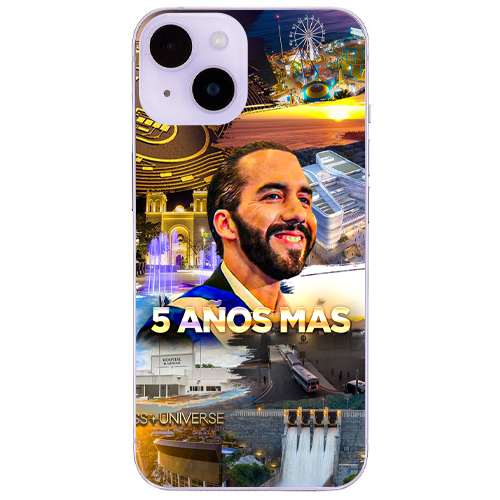 Nayib Bukele iPhone Case “5 Años Más”