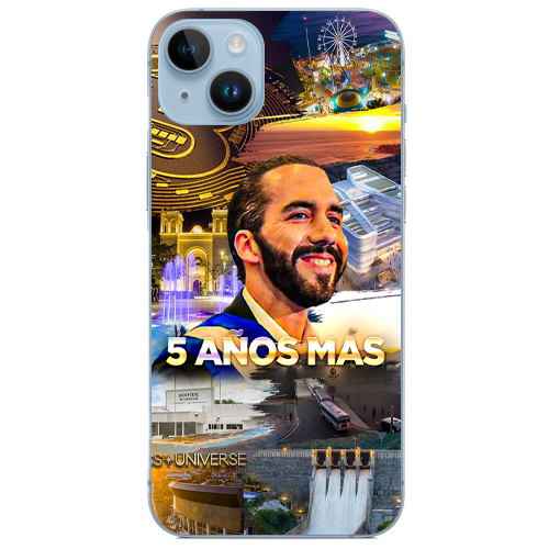 Nayib Bukele iPhone Case “5 Años Más”