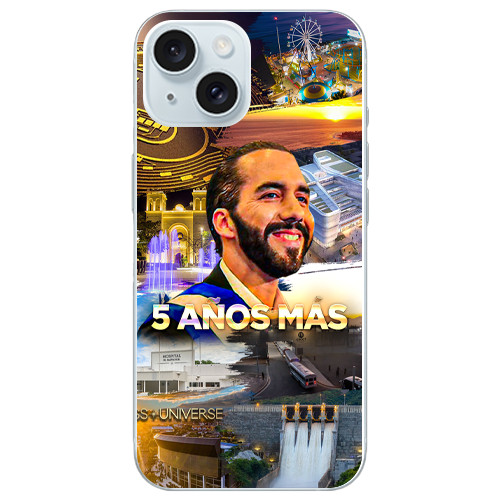 Nayib Bukele iPhone Case “5 Años Más”