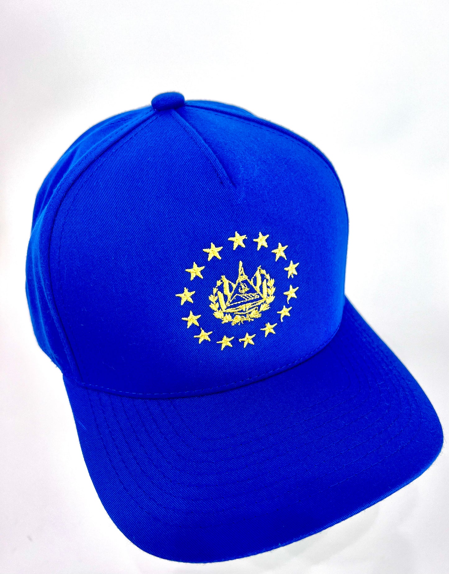 El Salvador Blue Cap Embroidered Shield - Unisex