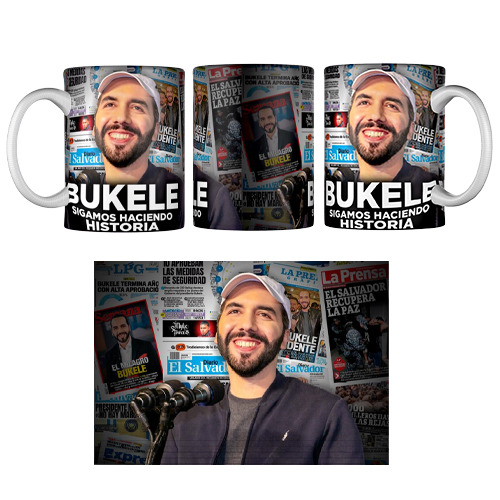 Nayib Bukele Mug El Salvador President