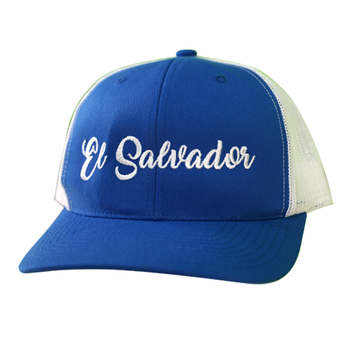 El Salvador Embroidered Blue Cap - Unisex