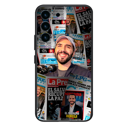 Nayib Bukele Samsung Phone Case President of El Salvador