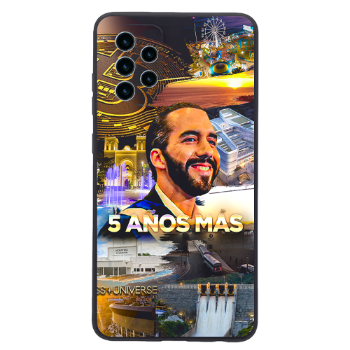 Nayib Bukele Samsung Case “5 Años Más”