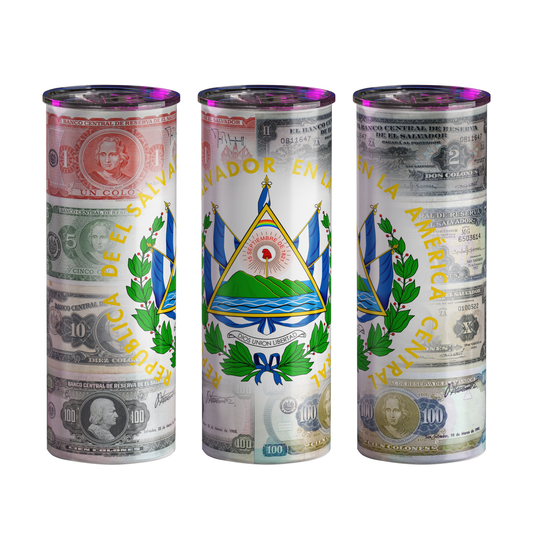 El Salvador Tumbler | El Salvador Old Money | 20 oz