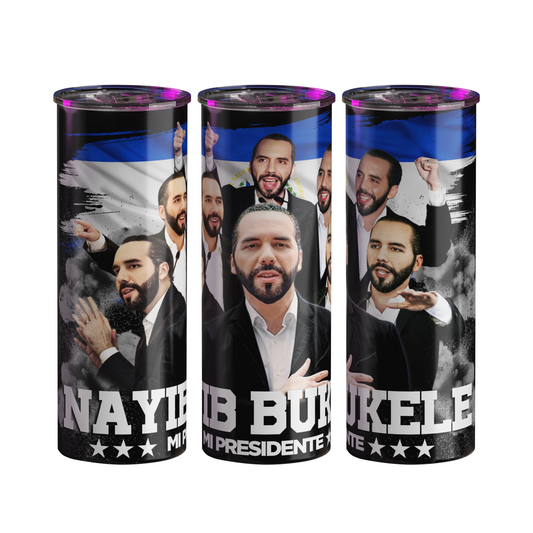 Nayib Bukele Tumbler | Mi Presidente | 20 oz