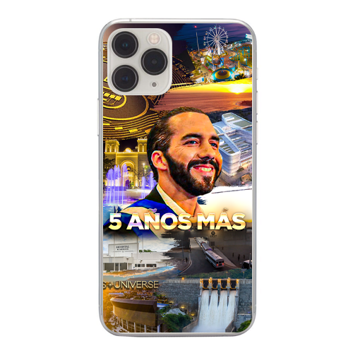 Nayib Bukele iPhone Case “5 Años Más”