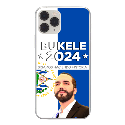 Nayib Bukele President iPhone Case El Salvador 2024