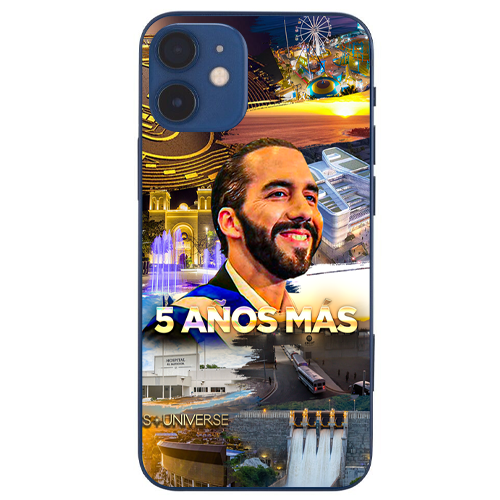 Nayib Bukele iPhone Case “5 Años Más”