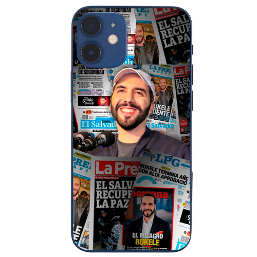 Nayib Bukele iPhone Case El Salvador President
