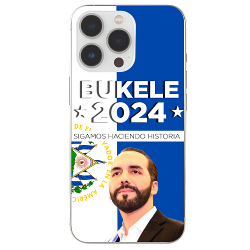 Nayib Bukele President iPhone Case El Salvador 2024