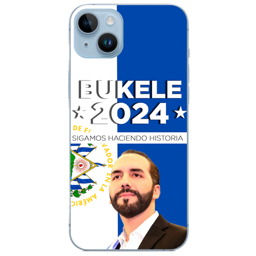 Nayib Bukele President iPhone Case El Salvador 2024