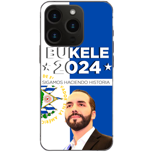 Nayib Bukele President iPhone Case El Salvador 2024