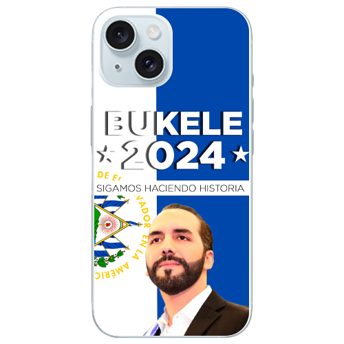 Nayib Bukele President iPhone Case El Salvador 2024