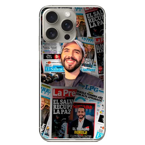 Nayib Bukele iPhone Case El Salvador President