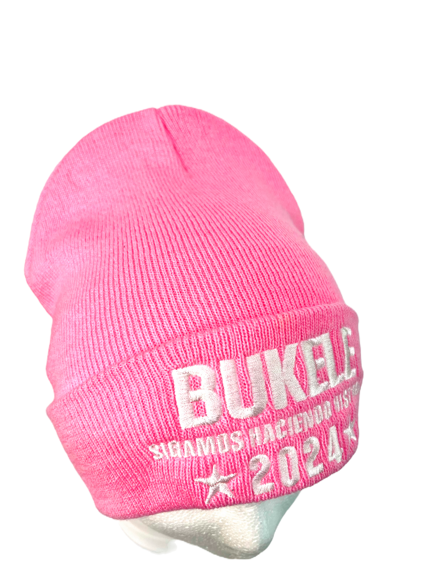 Nayib Bukele “Sigamos Haciendo Historia” Pink  Beanie- Unisex